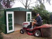 Plechový záhradný domček Biohort Europa