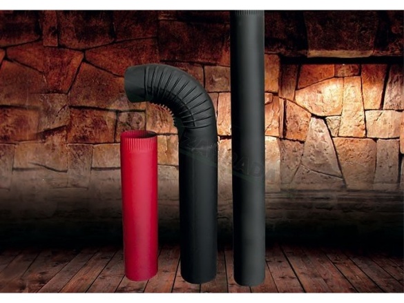 Blist Krbová kamna Blist BRM - 14 kW s troubou na pečení - Antracit + příslušenství