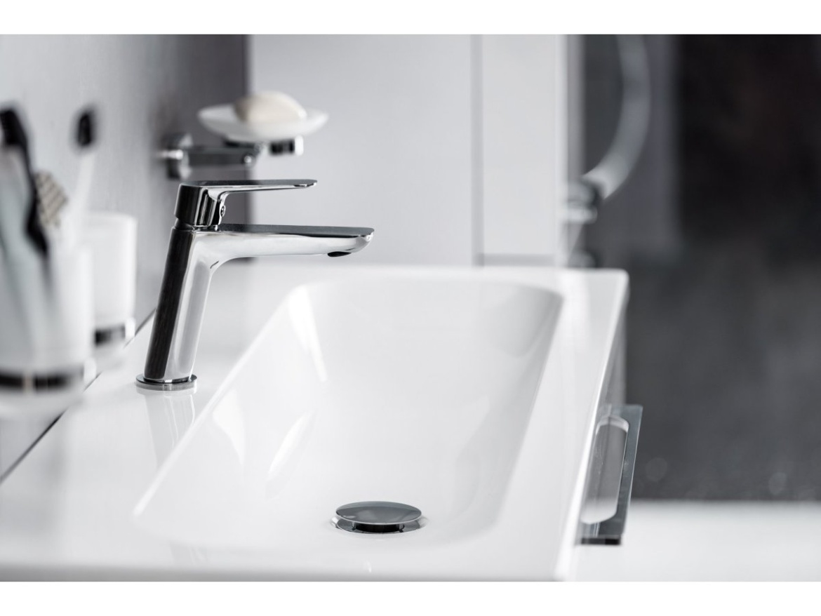 Ravak CL 012.00CR Umývadlová batéria 153 mm bez odtokovej armatúry, chróm