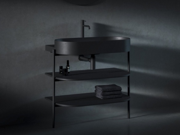 Ravak Umývadlo Yard 80, s otvorom pre batériu, bez prepadu, biela