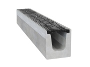 Betonový žlab s litinovou mříží Gutta C250