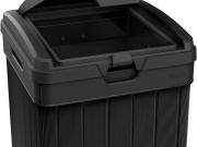 Keter Zahradní odpadkový koš  Baltimore 125 L - 41 x 41 x 87,4 cm - černý