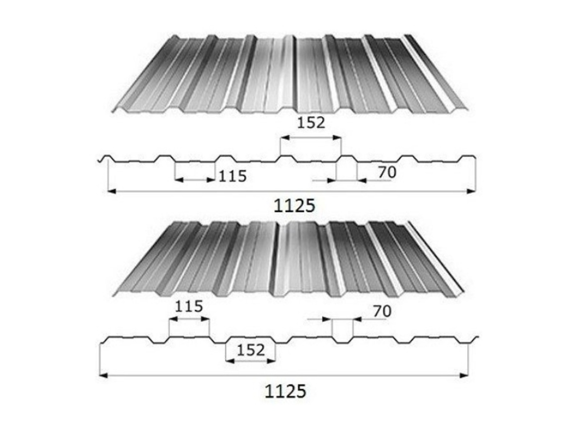 Trapézlemez Gutta T-18 Plus Aluzinek