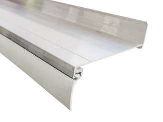 For hollow plates – Gutta Guttaprofil ALU-Wand