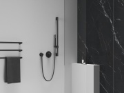 Ravak ES 062.20BLM.O1 Podomítková baterie 1-cestná s tělesem, černá matná