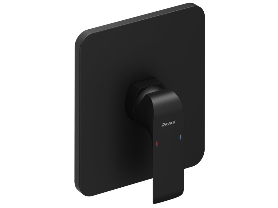 Ravak FL 066.20BLM.O1.RB072 Podomítková baterie 1-cestná bez tělesa, černá matná