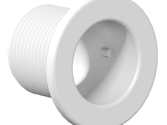 Ravak Krytka přepadu pro umyvadlo, grafit kartáčovaný