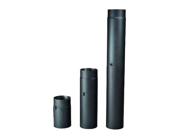 Roura kouřová silnostěnná s čistícím otvorem Kovokraus 120 mm