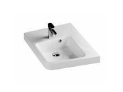 Ravak Umývadlo BeHappy II 66,5 L, s otvorom pre batériu, s prepadom