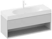 Ravak Umývadlo Lite 120/80 S, s otvorom pre batériu, bez prepadu