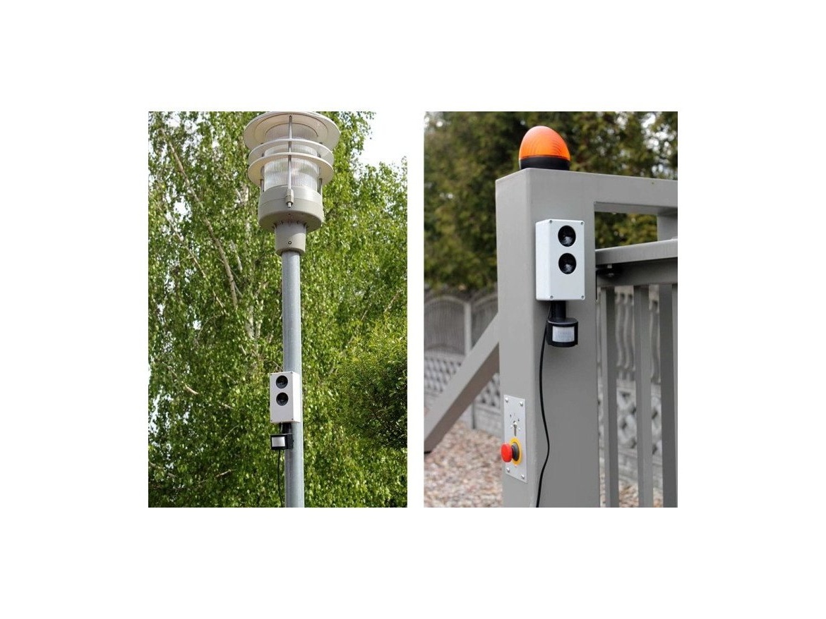 Scobax Vodotěsný ultrazvukový plašič na kuny, myši a potkany  DRAGON ULTRASONIC E250