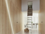 Stropné sťahovacie schody JAP Verticale