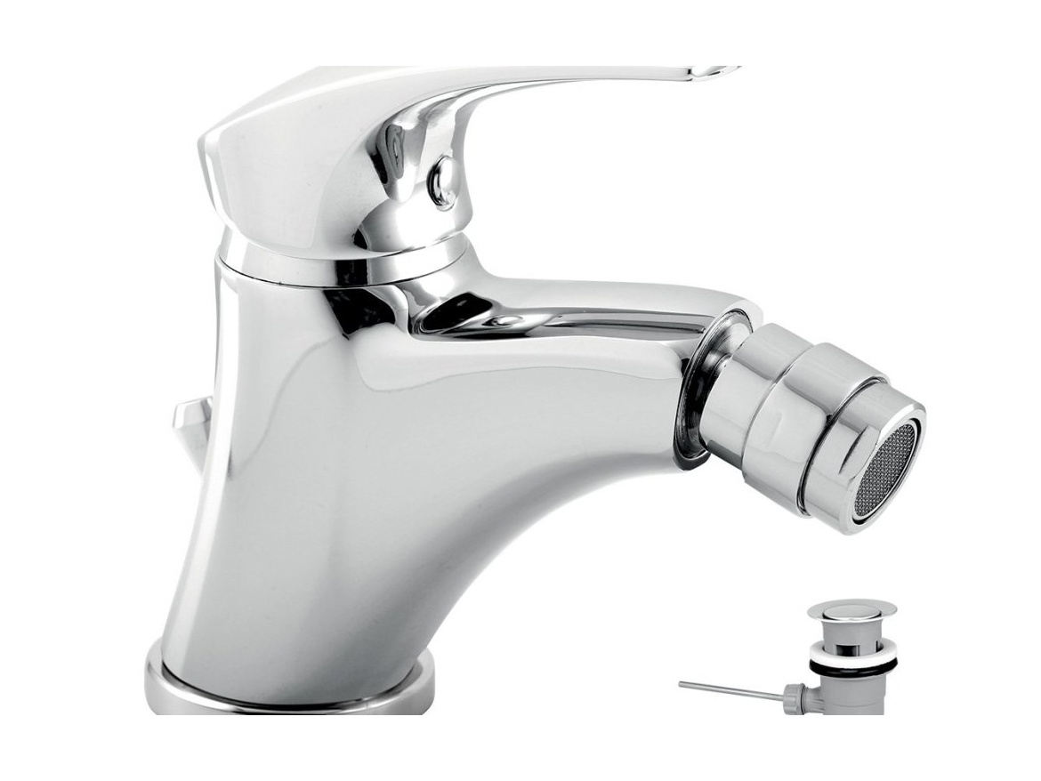 Novaservis Bidetová baterie Metalia 57, chrom, stojánková, s výpustí,  57011,0