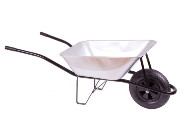 Stavební kolečko 80 l pozink Scobax Kolečko 80