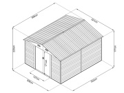 Domček Maxtore Wood