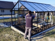 Profesionální montáže skleníků na klíč