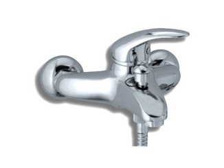 Csaptelepek –  Novaservis Vanová baterie Titania Lux 150 mm, chrom, nástěnná, bez příslušenství,  91020/1,0