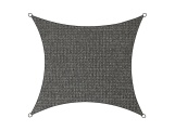 Stínící plachta ISEO čtvercová antracitová 3,6x3,6m