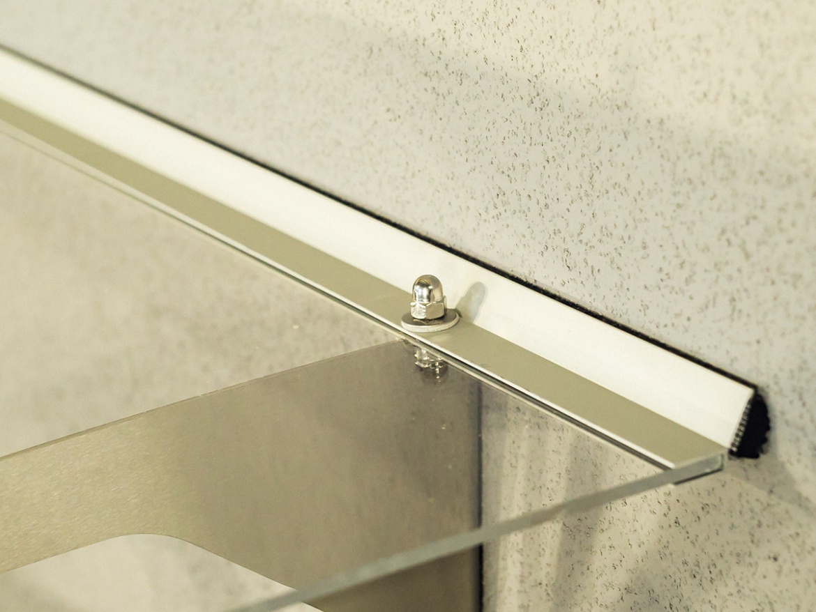 Vchodová strieška Lanit Plast Bluemoon