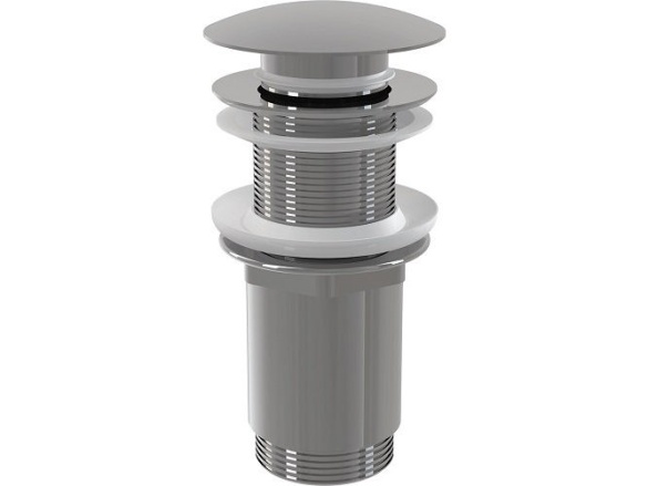 Alcadrain Umyvadlová výpusť 5/4", chrom, click-clack, velká zátka,  A395