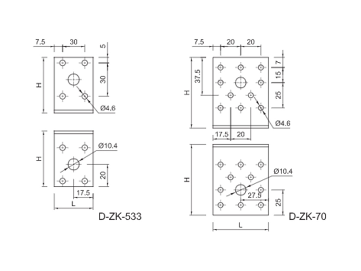 Rovnoramenný úhelník Koelner D-ZK