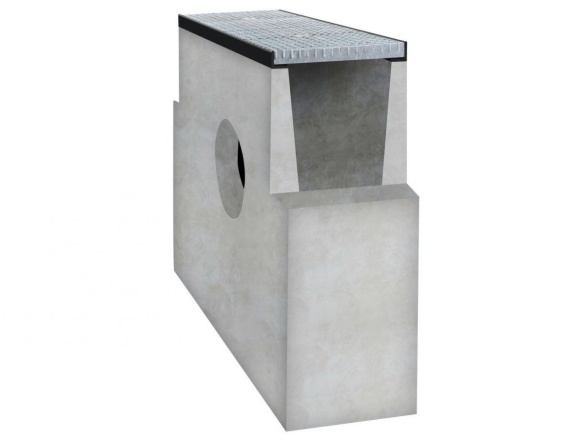 Vpusť Gutta A15  (pozinkovaná mříž)