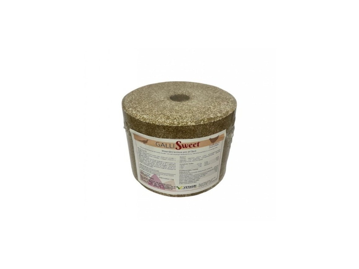 Scobax GALLI SWEET - minerální blok pro drůbež - 5 kg