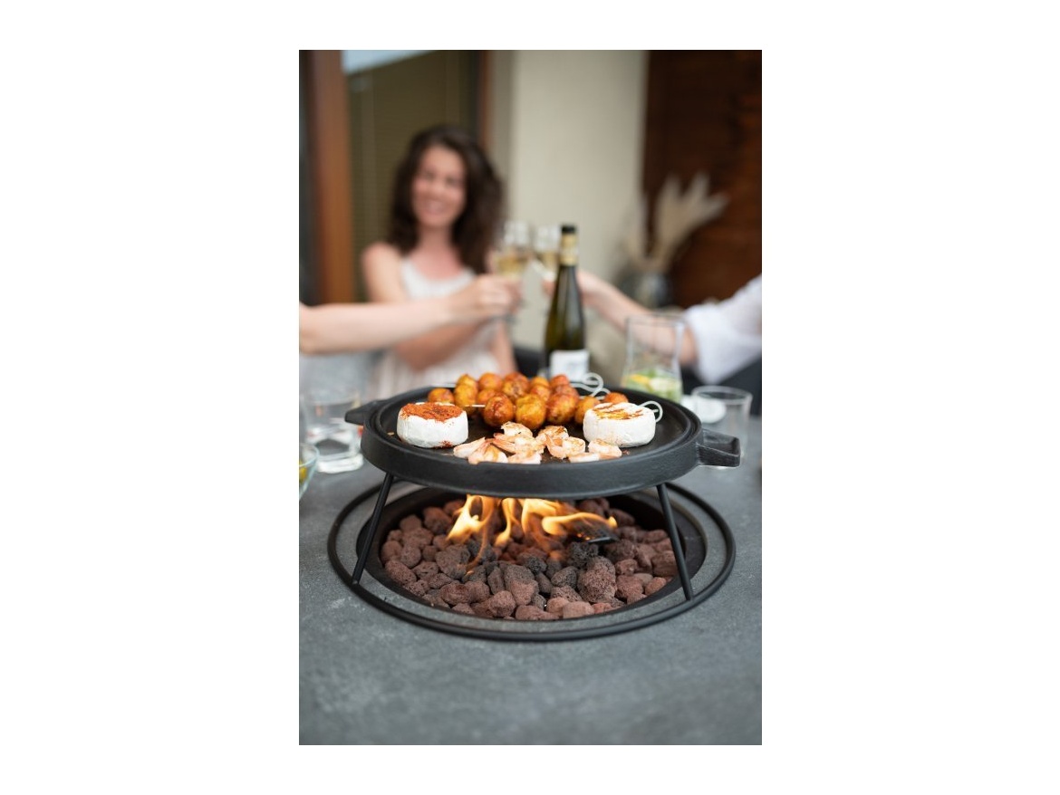 Litinová pánev s podstavcem RQ