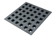 Mříž bez rámu Vlček Litava