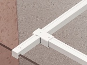 Ravak W SET Uni T spoj, bílá matná