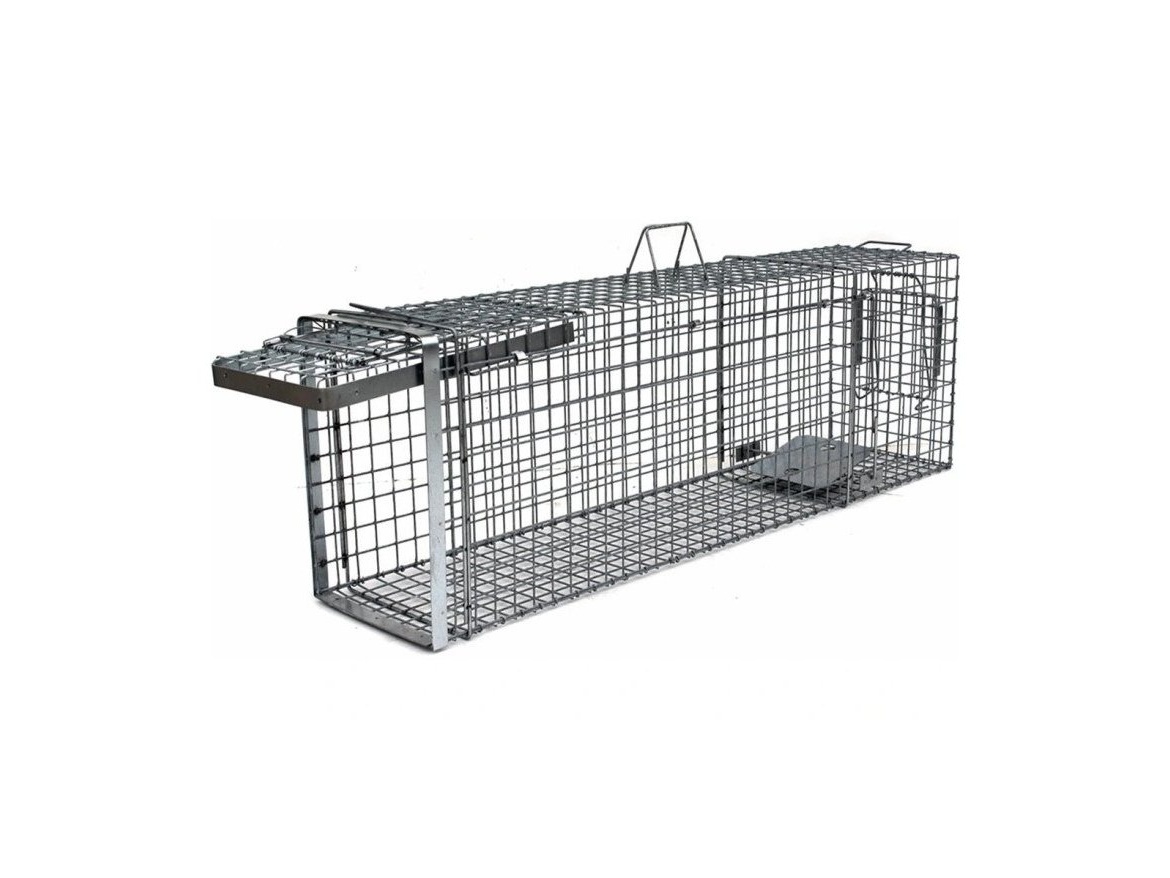 Scobax Profesionální past na lišky, kuny, vydry a kočky TRAP H120x34x42