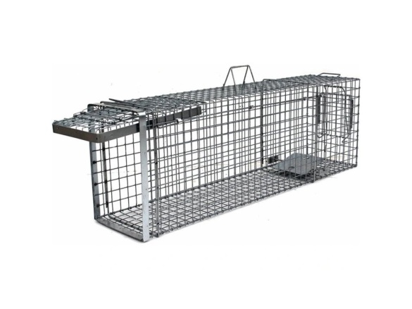 Scobax Profesionální past na lišky, kuny, vydry a kočky TRAP H120x34x42