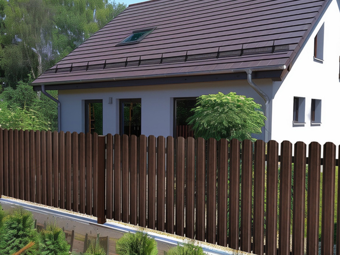 Fém kerítés Scobax Steel picket