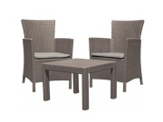 Keter Balkónový set Allibert Rosario - cappuccino