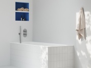 Ravak ES 063.60GLB.O2.RB07C Termostatická podomítková baterie 2-cestná bez tělesa, zlato kartáčované