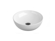 Ravak Umývadlo Uni Slim B 40, bez otvoru pre batériu, bez prepadu, biela