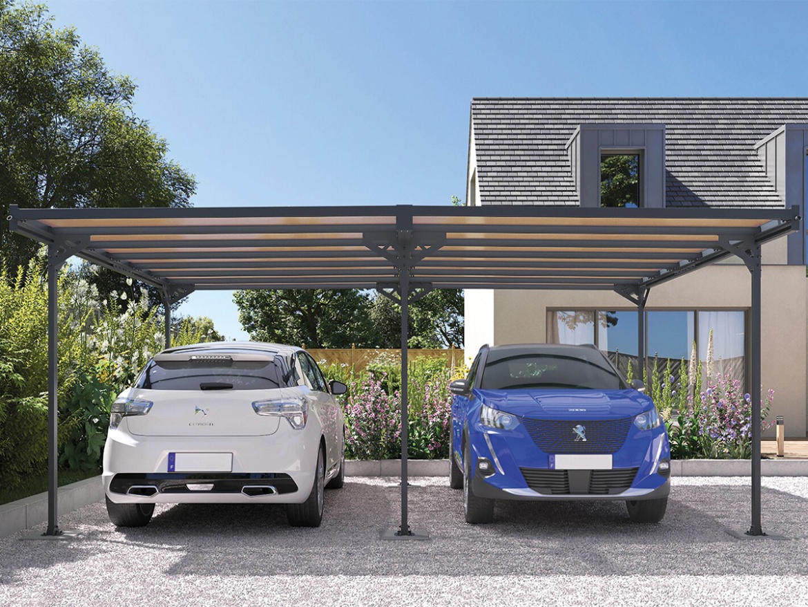 Přístřešek na auto Trigano Jardin Mistral Double