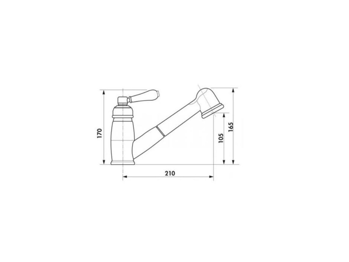 Kuchyňské baterie Luisina Chambord Lionor