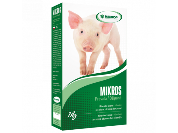 Scobax Mikros Prasata s vitamíny 1kg