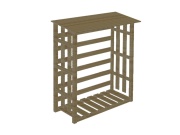 Prístrešok na drevo Česká Manufaktura Kelt