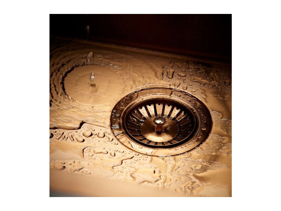 Kuchyňské dřezy Reginox SET Miami 500 Copper + baterie Crystal + příslušenství