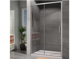 Koupelna a WC – Lansanit Sprchové dveře Vati 1000 mm, sklo čiré, profil chrom, SR10-6-190-C