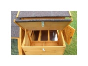 Kurník Scobax Dřevěný kurník OSLO, 1630x1550x860 mm