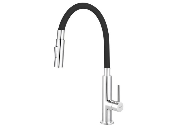 Novaservis Dřezová baterie Ferro, černá-chrom, stojánková,  70730,0C