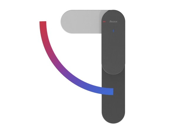 Ravak EL 015.61RGB Umyvadlová stojánková baterie BeCool 335 mm bez výpusti, růžové zlato kartáčované