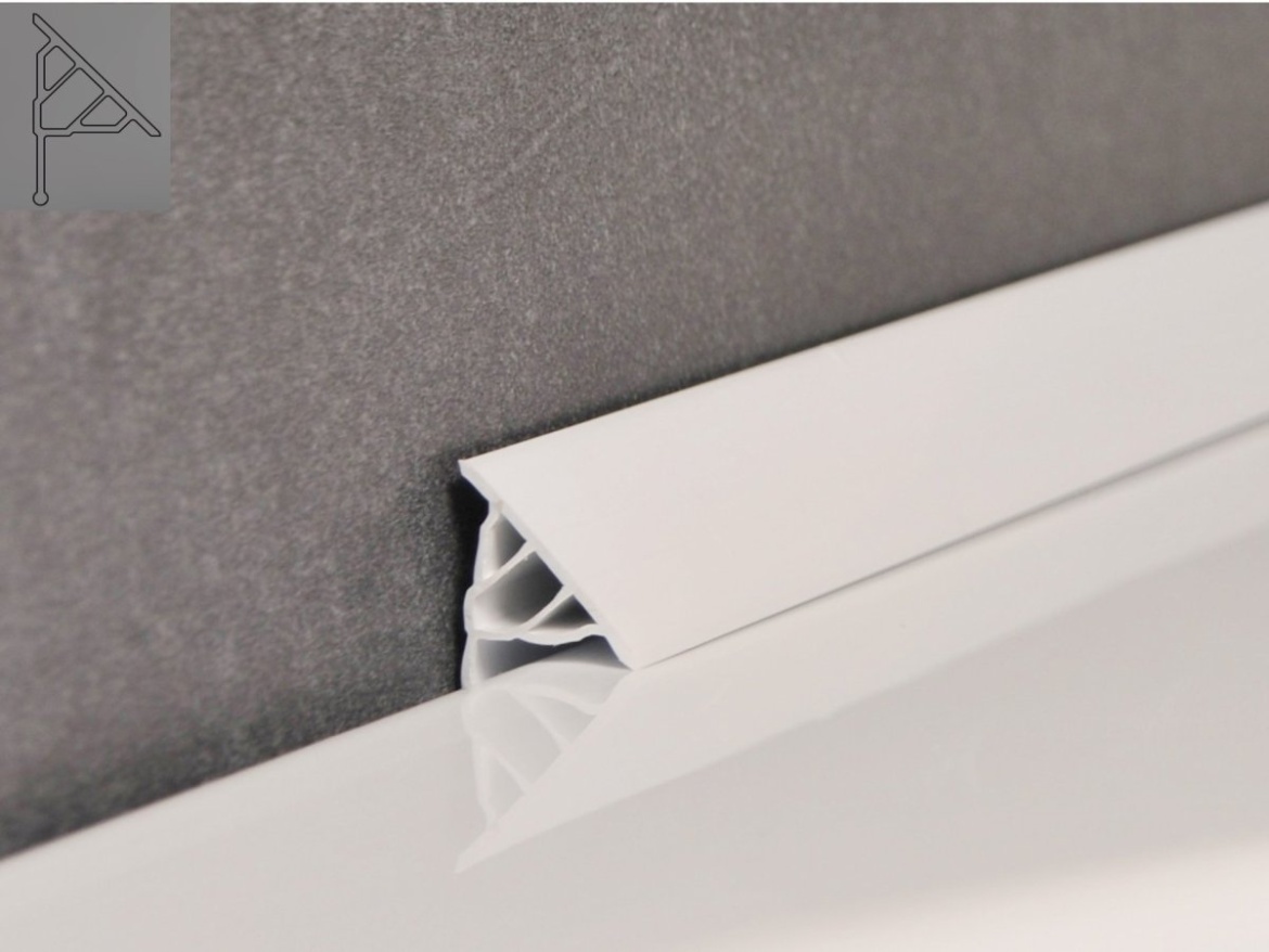 Ravak Krycí lišta 1,1/200, bílá