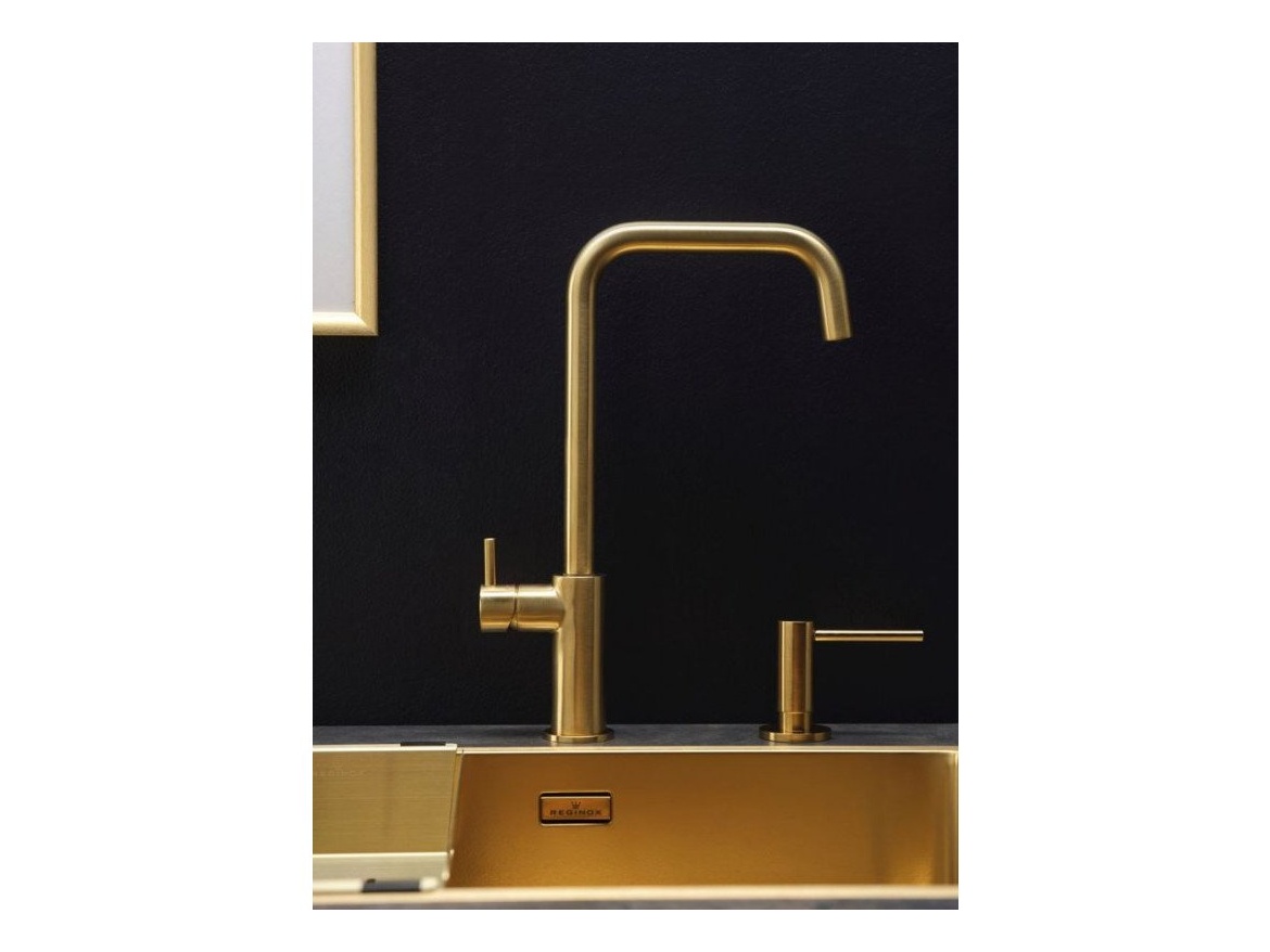 Kuchyňské dřezy Reginox SET Miami 500 Gold + baterie Crystal + příslušenství
