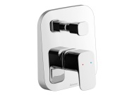 Ravak TD F 065.00CR.O2.RB070 Podomietková batéria 2-cestná pre R-box, chróm