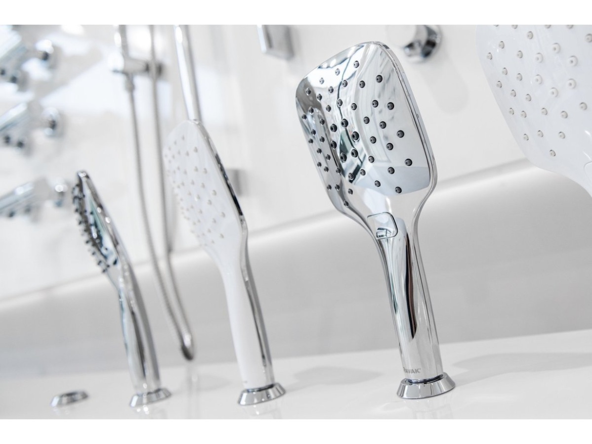 Ravak 959.10CR/WH Ručná sprcha, 1 funkcia, chróm/biela