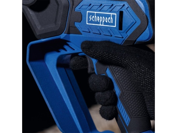 20 V IXES aku prerezávacia píla + 2Ah batéria + nabíjačka 2,4 A Scheppach C-PS100-X-SET S